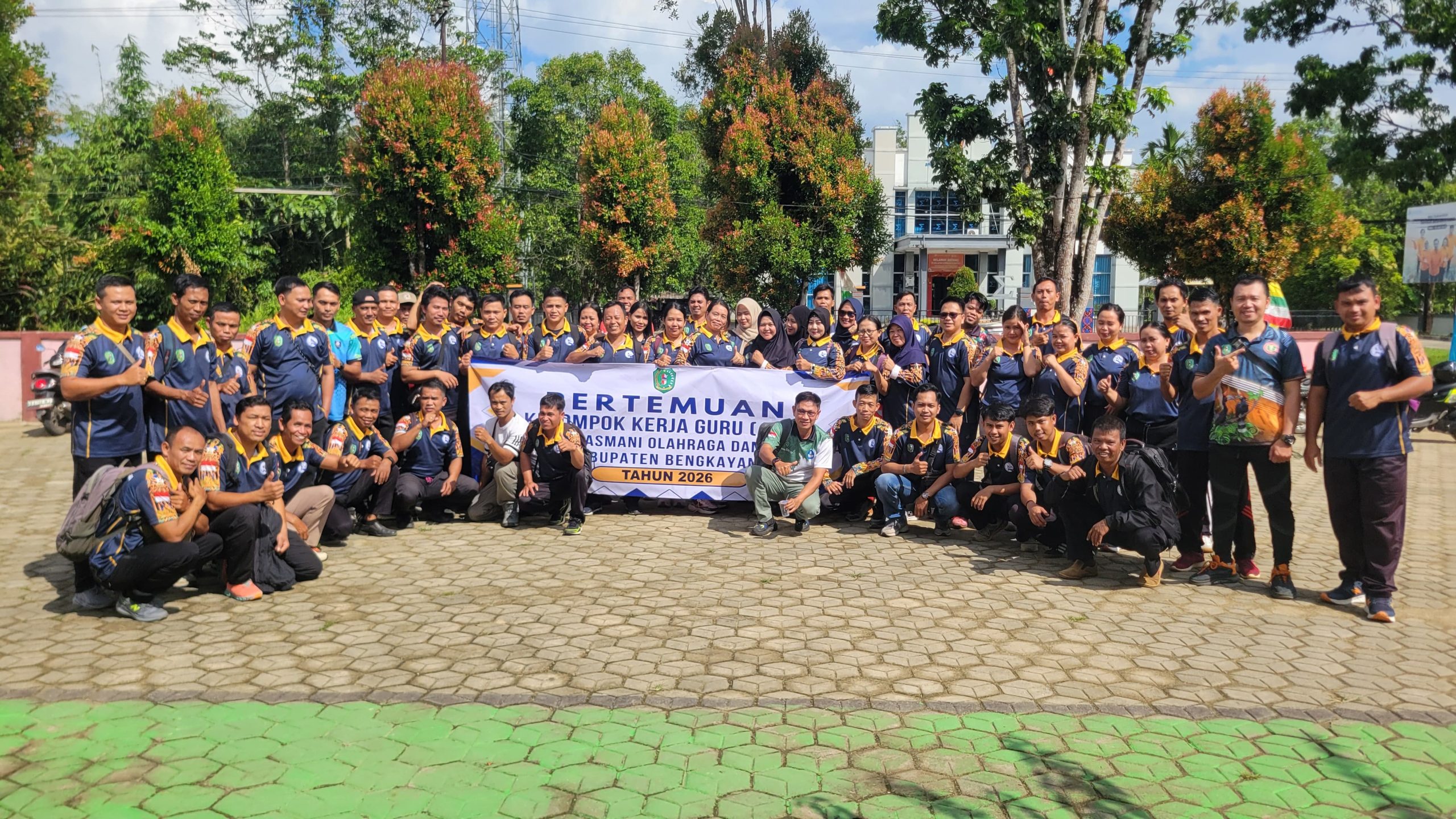 Pererat Silaturahmi, 83 Guru PJOK SD Kabupaten Bengkayang Berkumpul di SDN 13 Trans Rangkang